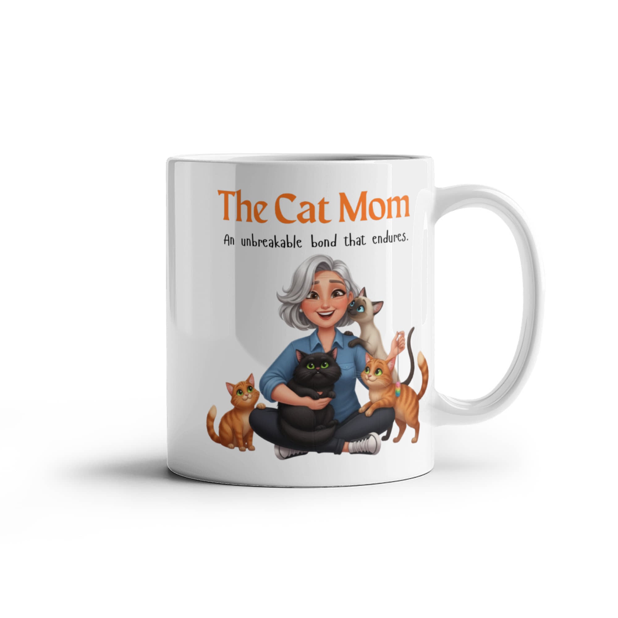 The Cat Mom Mug - Unbreakable Bond Multi-Cat Owner Gift