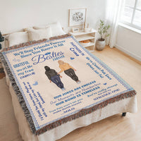 Besties Forever Blanket - Personalized Friendship Gift for Your BFF